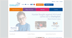 Desktop Screenshot of childhealth.ca